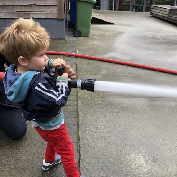 Peuter-eerste kleuter: Bezoek van de brandweer