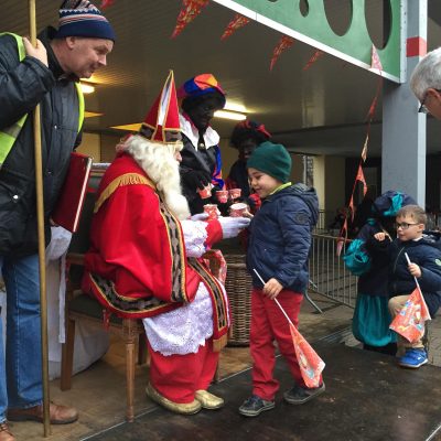 Lopen met de Sint